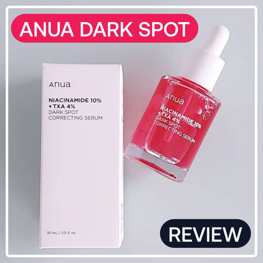 ANUA Niacinamide 10% + TXA 4% Dark Spot Correcting Serum Review: Effectiveness and Application Tips