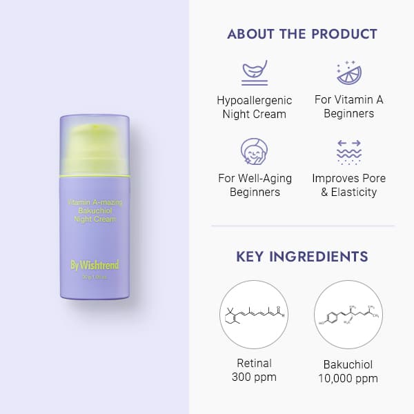 BY WISHTREND Vitamin A-mazing Bakuchiol Night Cream from By Wishtrend