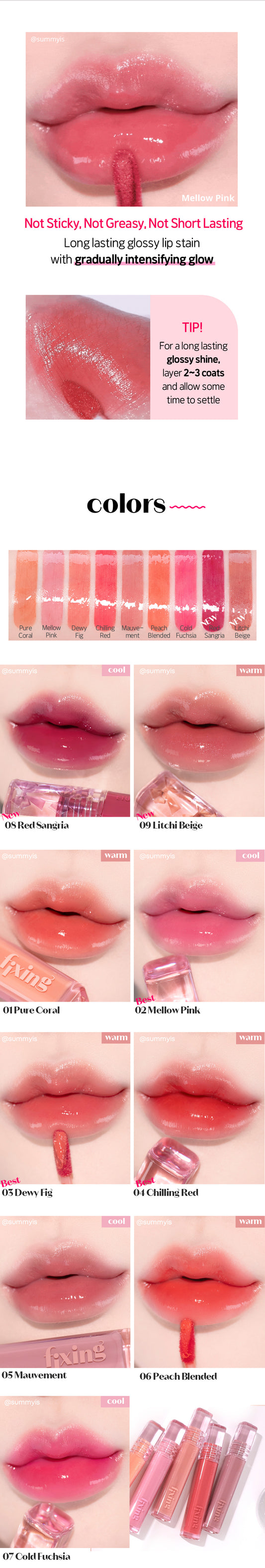 ETUDE Glow Fixing Tint