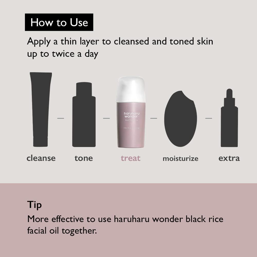 Haruharu Wonder Black Rice Serum 30ml from Haruharu