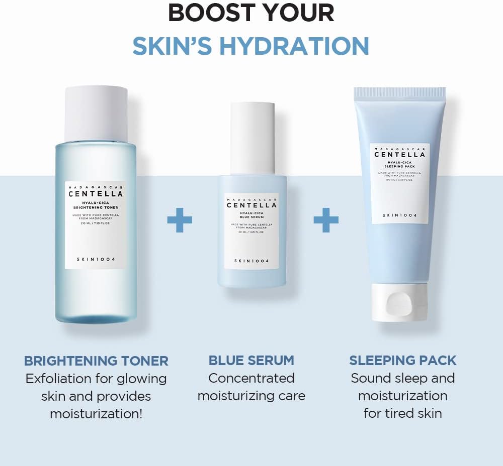 SKIN1004 Madagascar Centella Hyalu-Cica Blue Serum