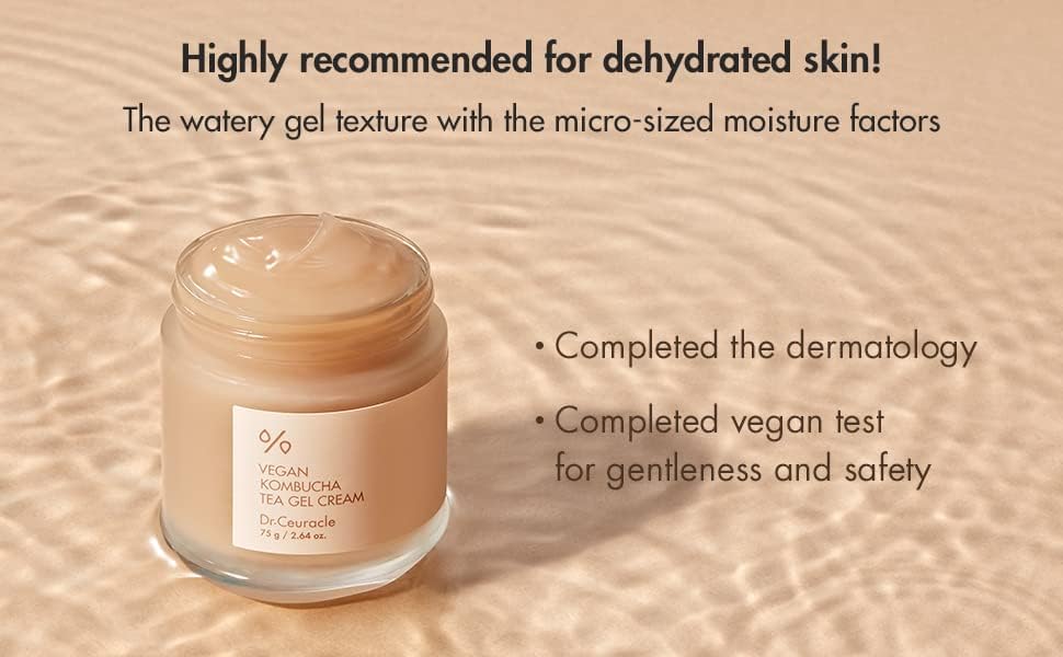 Dr. Ceuracle Vegan Kombucha Tea Gel Cream from Dr. Ceuracle