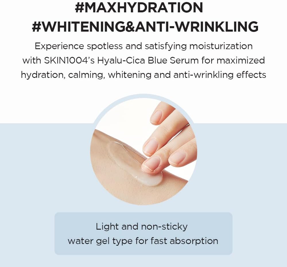 SKIN1004 Madagascar Centella Hyalu-Cica Blue Serum