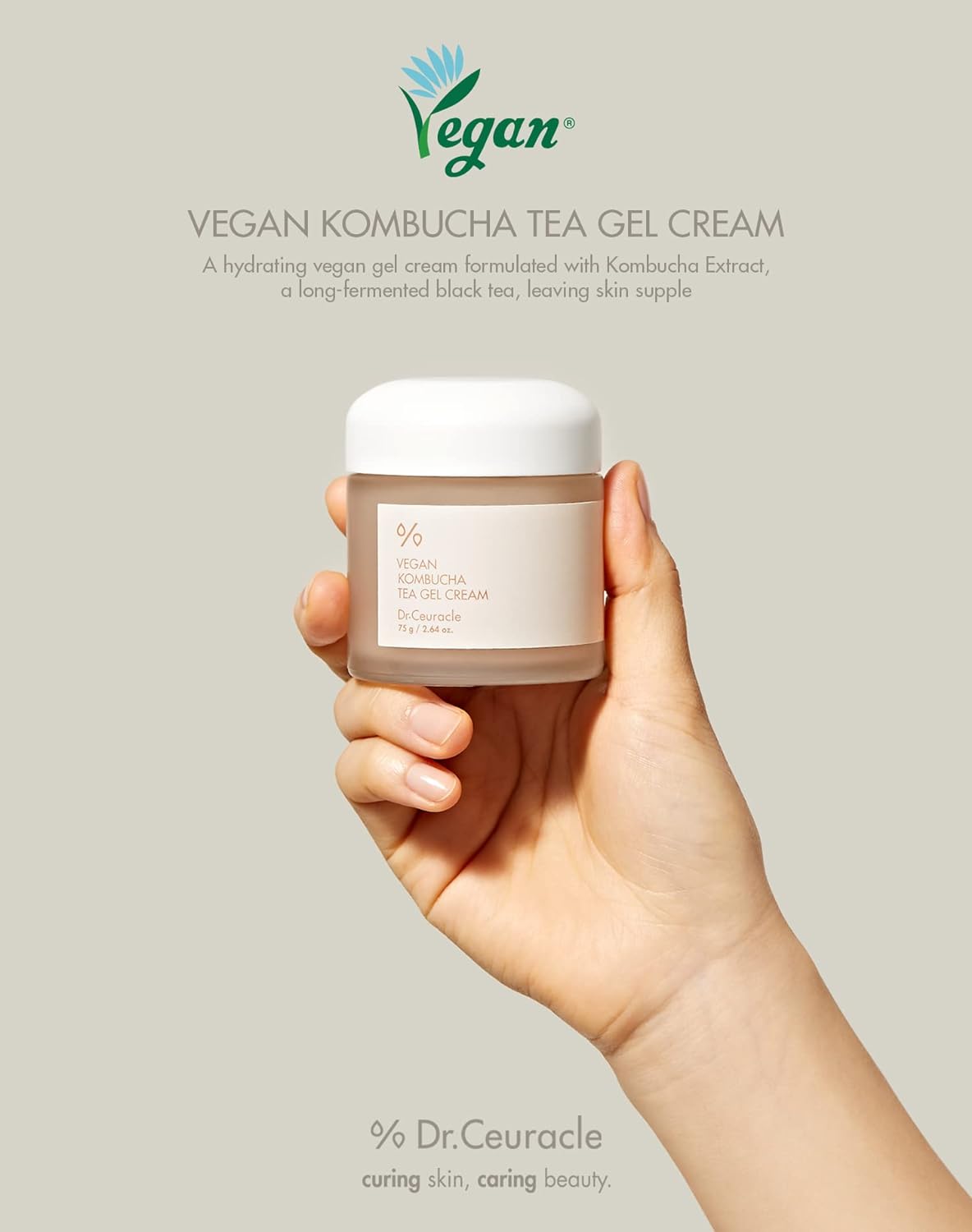 Dr. Ceuracle Vegan Kombucha Tea Gel Cream from Dr. Ceuracle