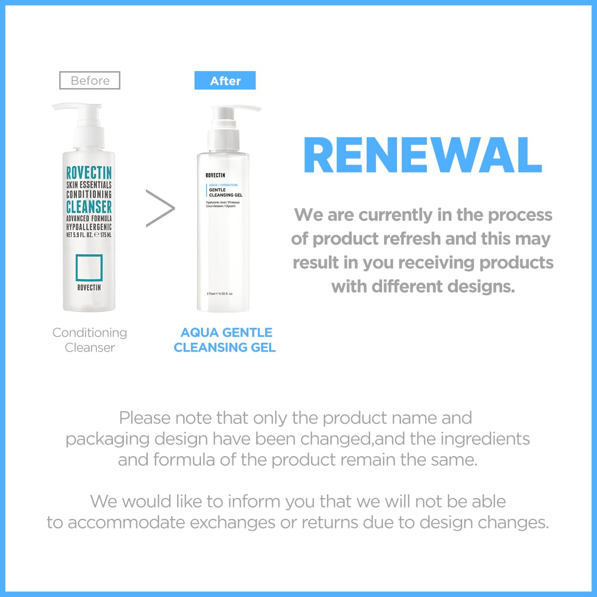 ROVECTIN Aqua Conditioning Cleanser from Rovectin