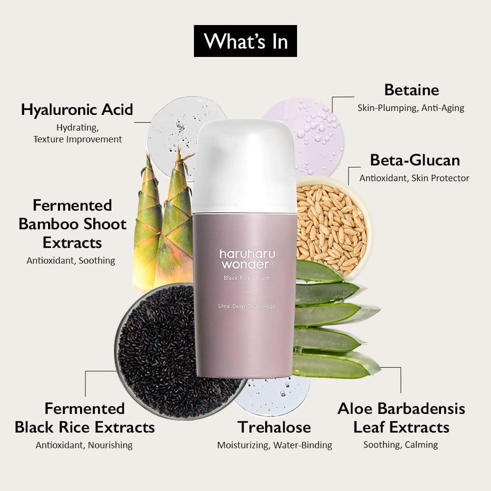 Haruharu Wonder Black Rice Serum 30ml from Haruharu