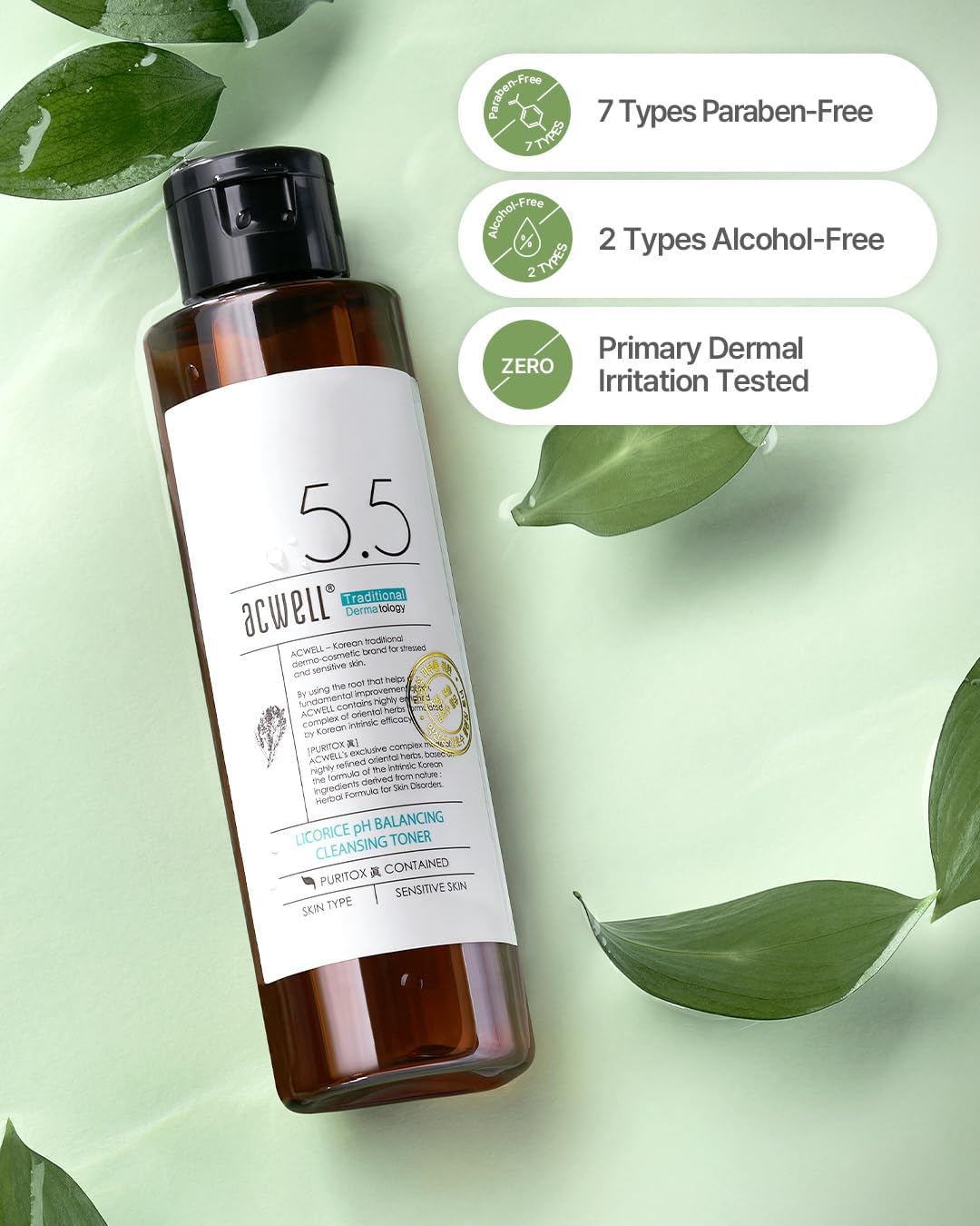 ACWELL - Licorice pH Balancing Cleansing Toner