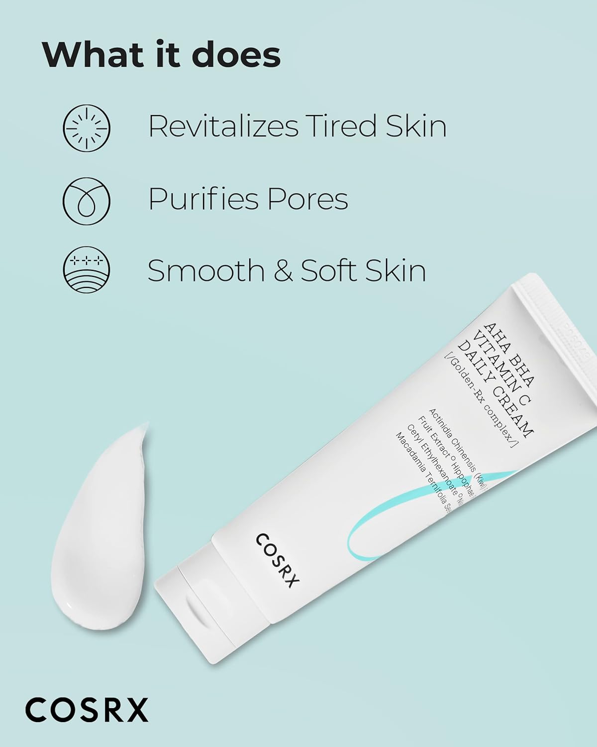 COSRX AHA/BHA Refresh Vitamin C Daily Cream