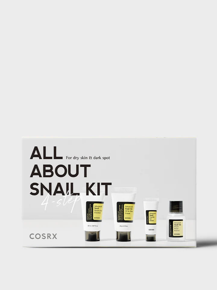 COSRX All about snail kit 4-step for dry skin & dark spot