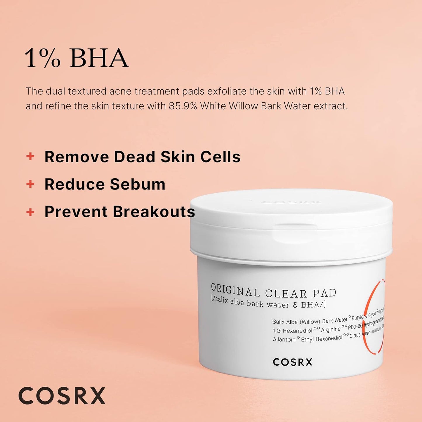 COSRX One Step Original Clear Pad (70EA)
