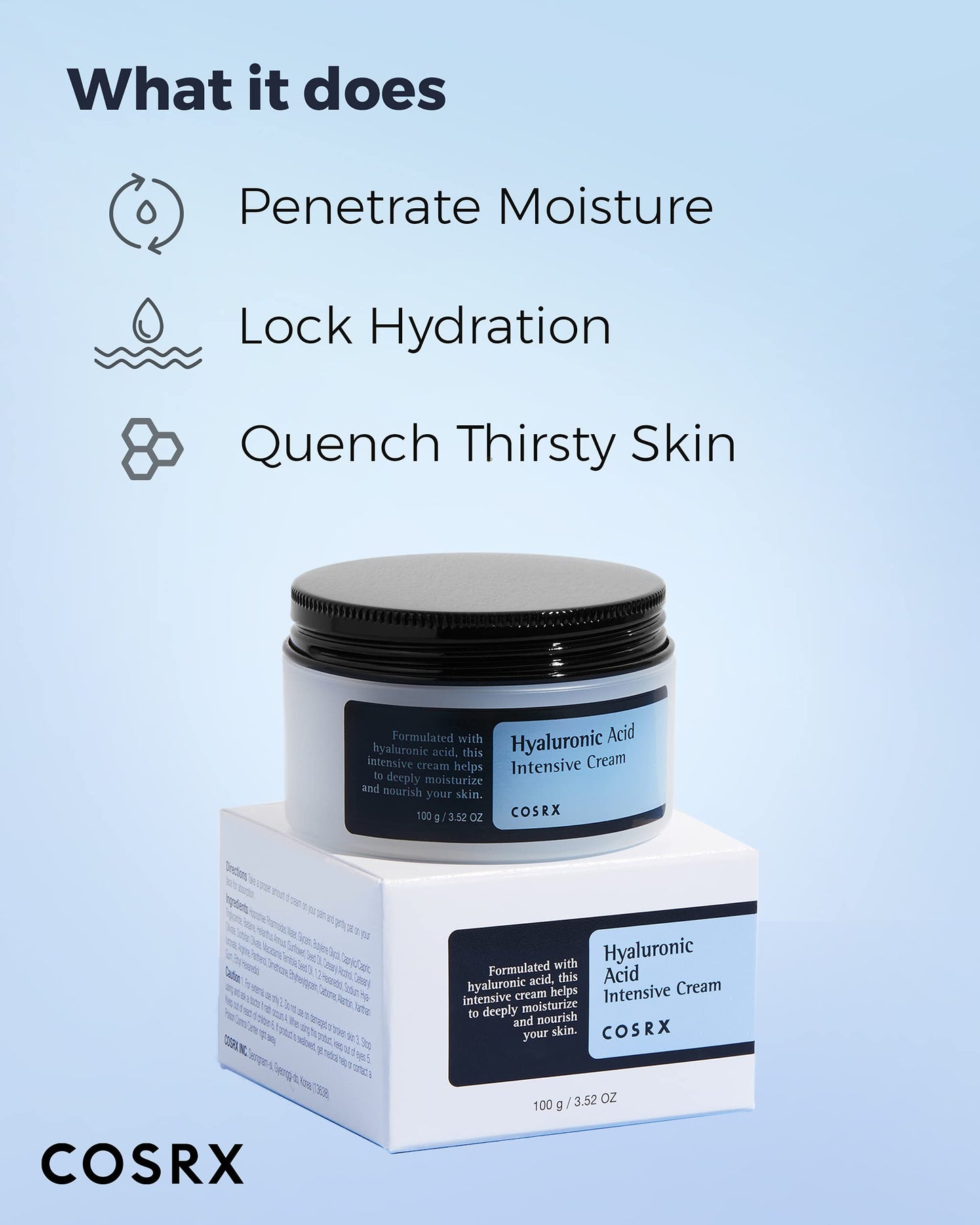 COSRX Hyaluronic Acid Intensive Cream from COSRX