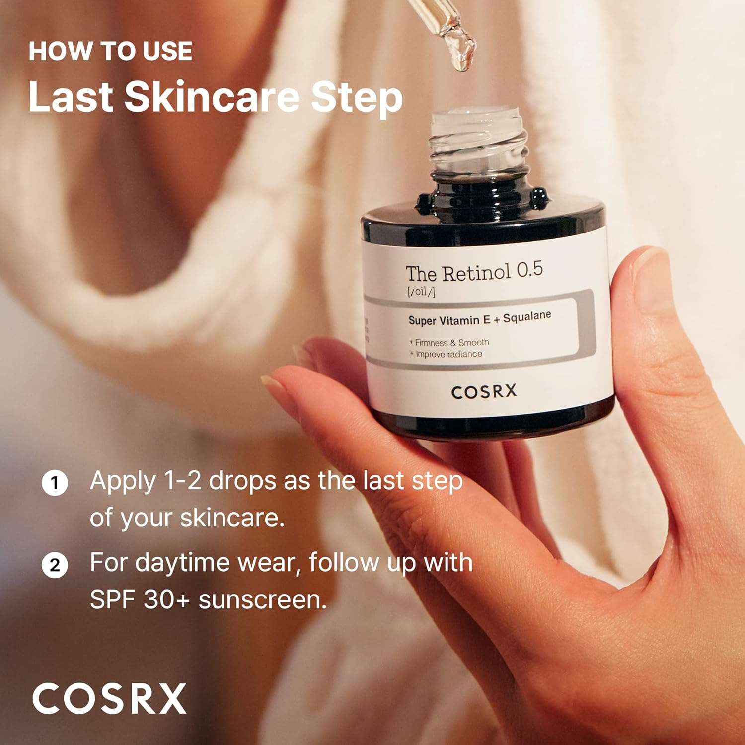 COSRX The Retinol 0.5 Oil