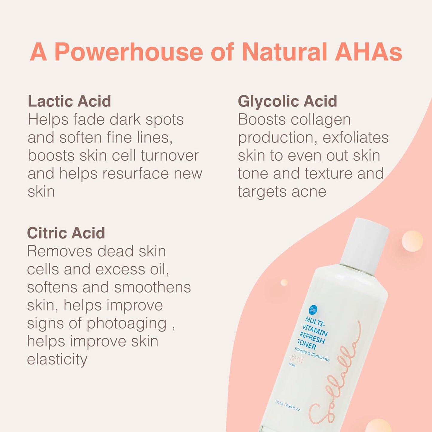 Sollalla Multi Vitamin Refresh Toner from Sollalla