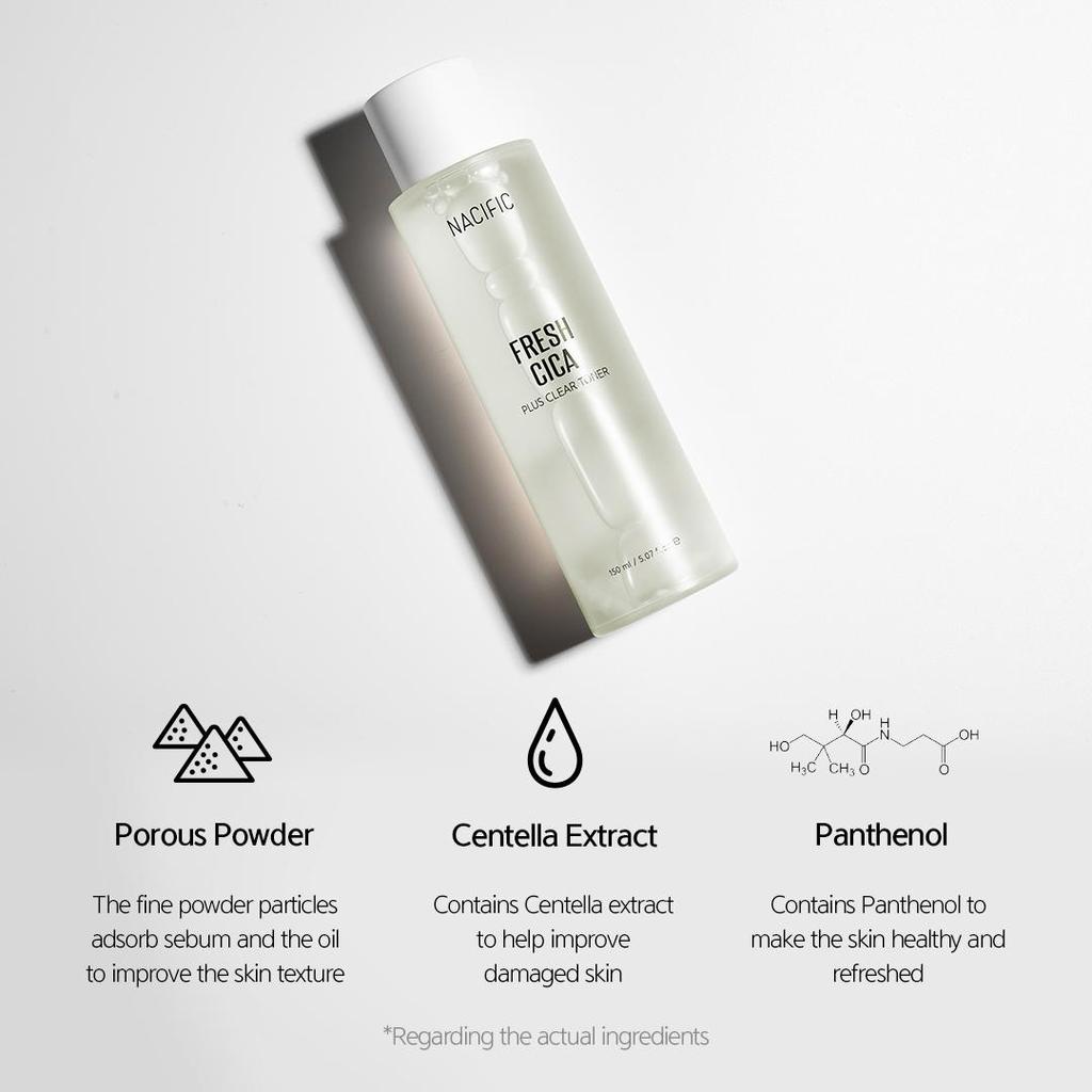 NACIFIC Fresh Cica Plus Clear Toner