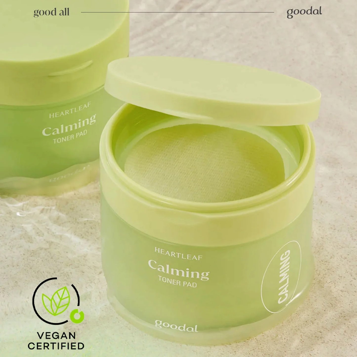Goodal heartleaf calming Toner Pad