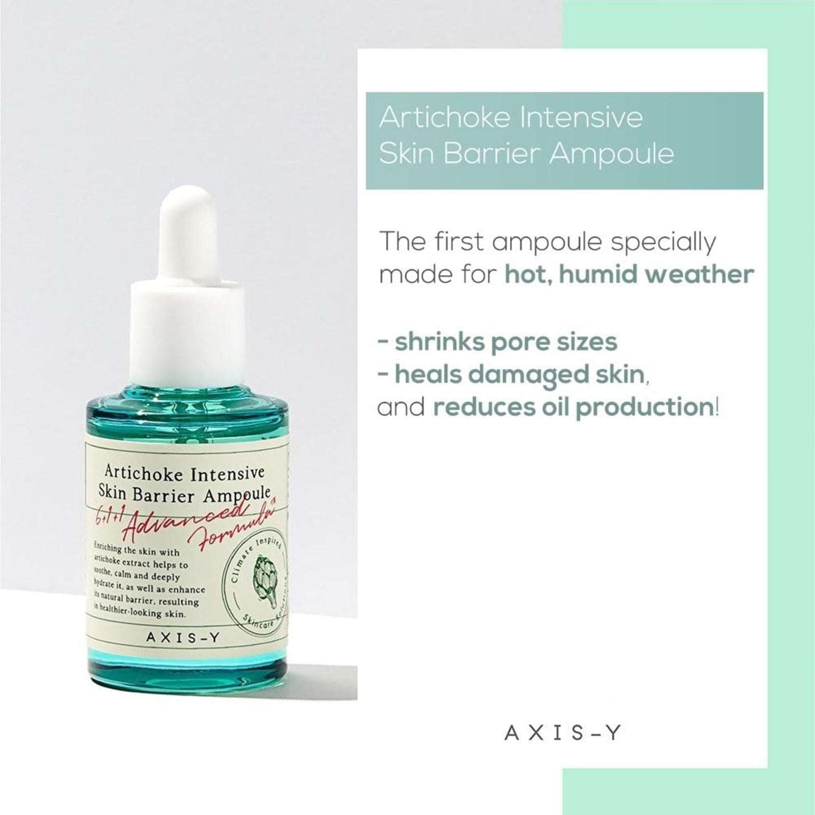 Axis-Y - Artichoke Intensive Skin Barrier Ampoule - 30ml