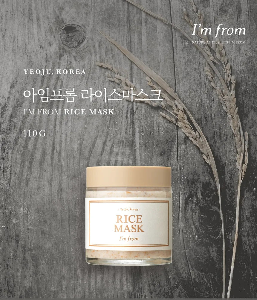 I'M FROM Rice Mask
