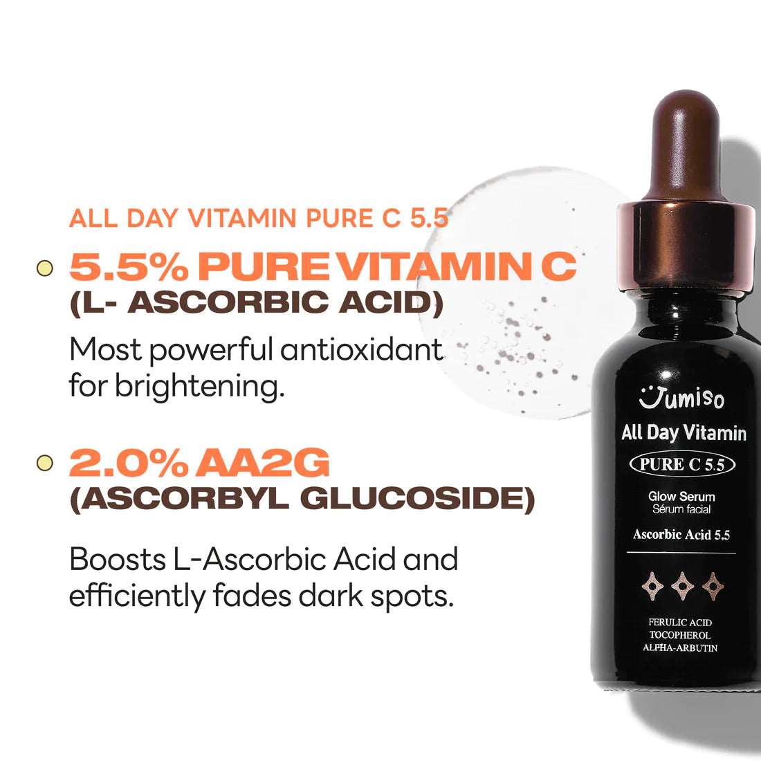 JUMISO All Day Vitamin Pure C 5.5 Glow Serum from Jumiso