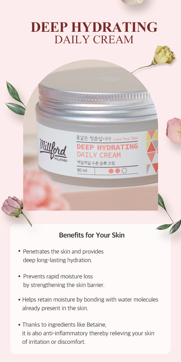 Millford Deep Hydrating Daily Cream from Millford