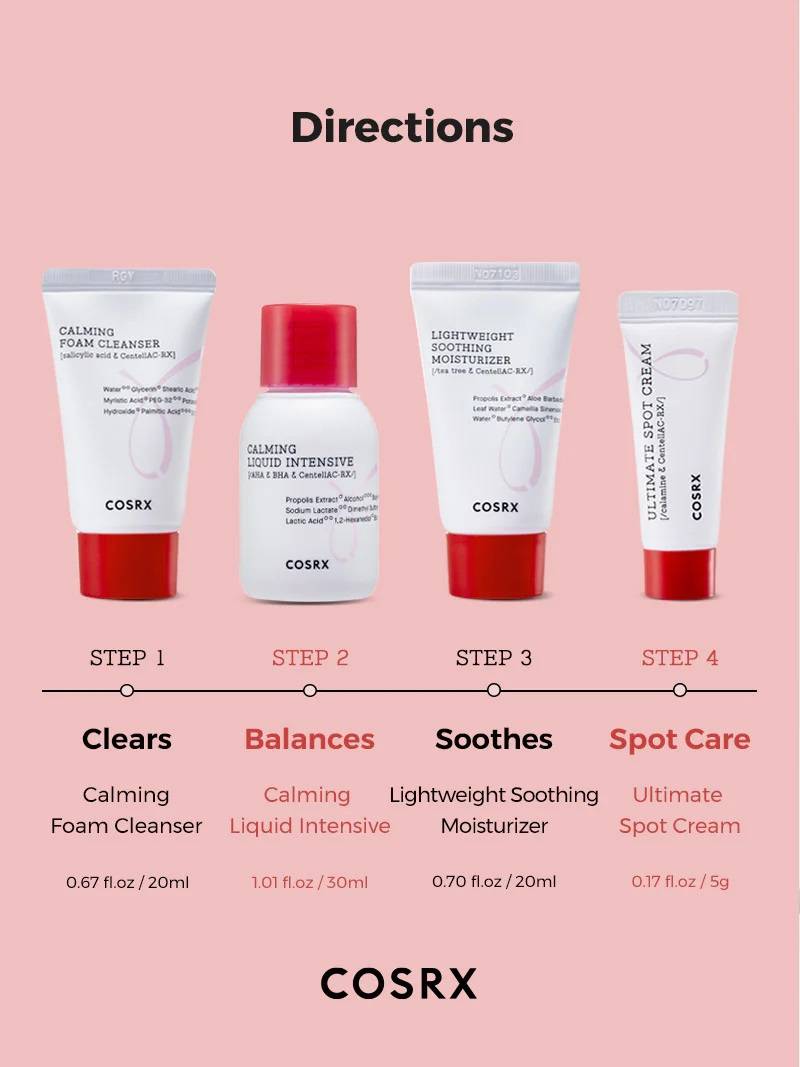 COSRX - AC Collection Intensive Trial Kit (Oily Skin)