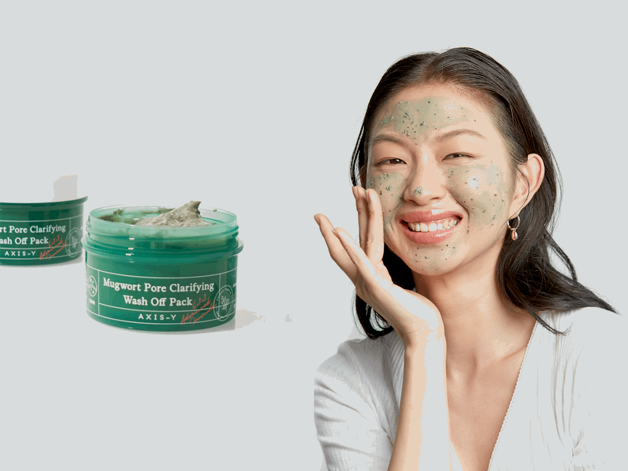 AXIS-Y Mugwort Pore Clarifying Wash-Off Pack
