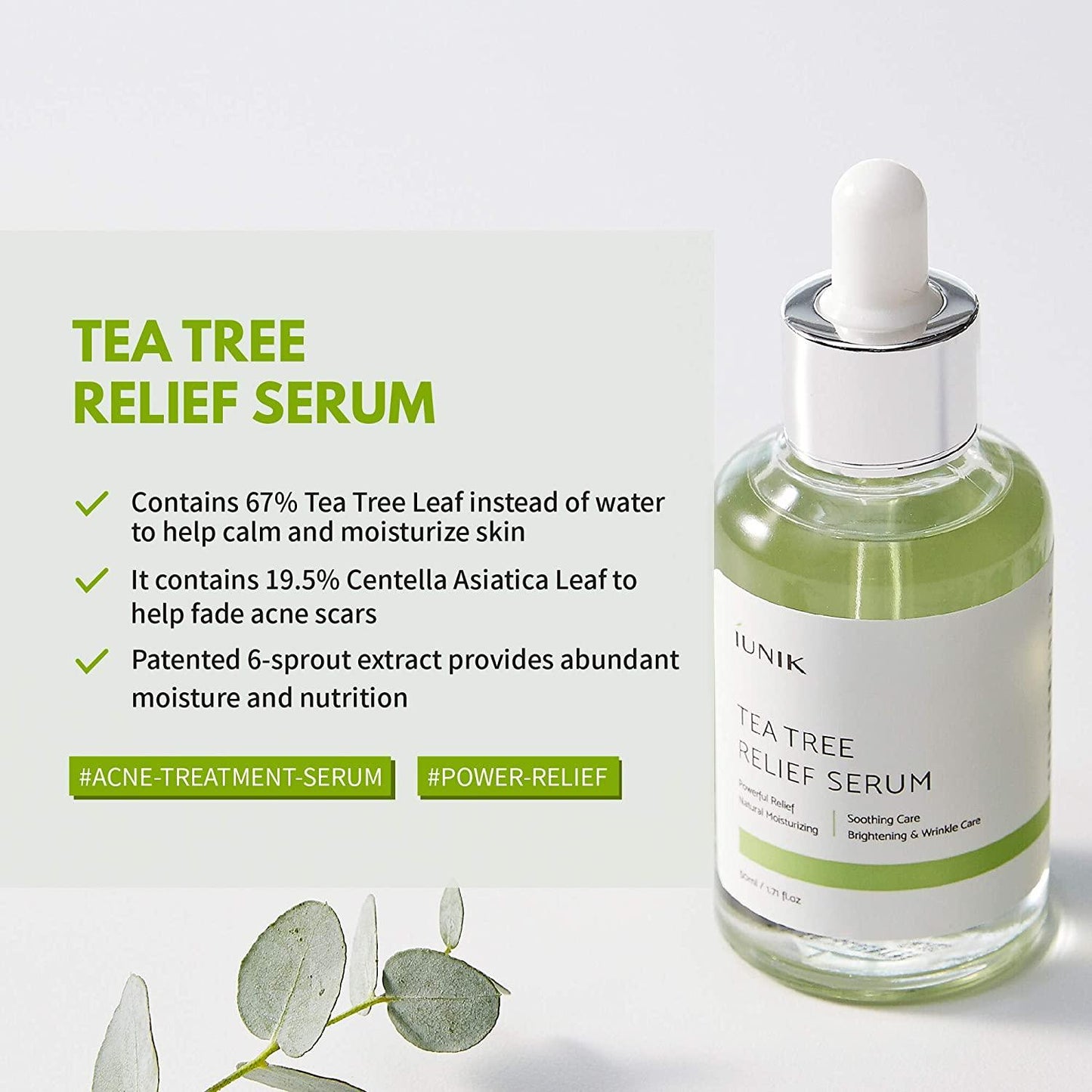 iUNIK Tea Tree Relief Serum