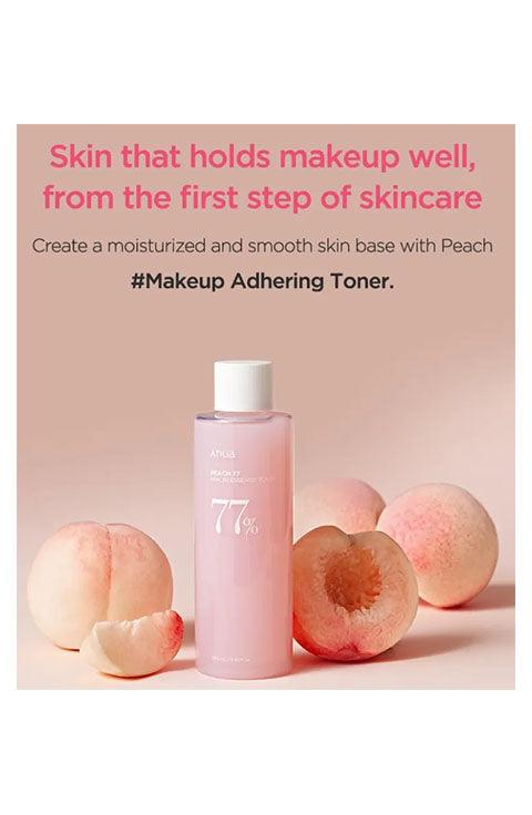 Anua - Peach 77 Niacin Essence Toner - Esmea K Beauty - Canada & USA