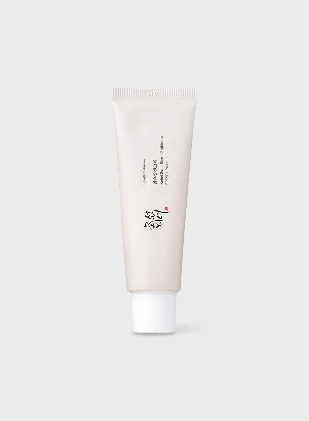 Beauty of Joseon Relief Sun: Rice + Probiotic SPF50+ PA++++