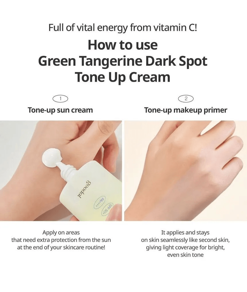 Goodal Green Tangerine Vita C Dark Spot Care Tone Up Cream SPF50+ PA++++ 50ml