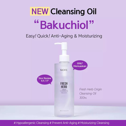 NACIFIC Fresh Herb Origin Cleansing Oil Bakuchiol