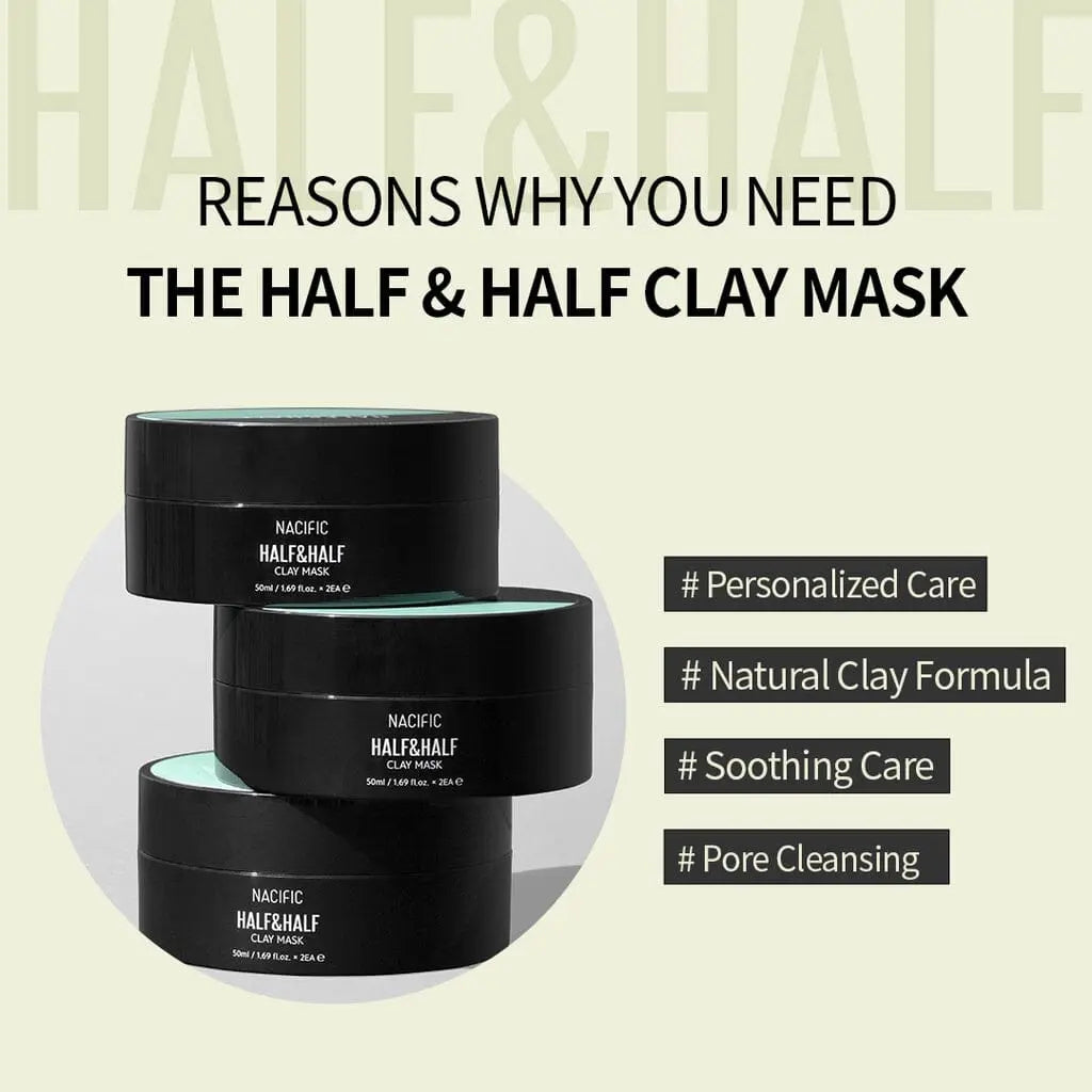 NACIFIC Half &Half Clay Mask from Nacific