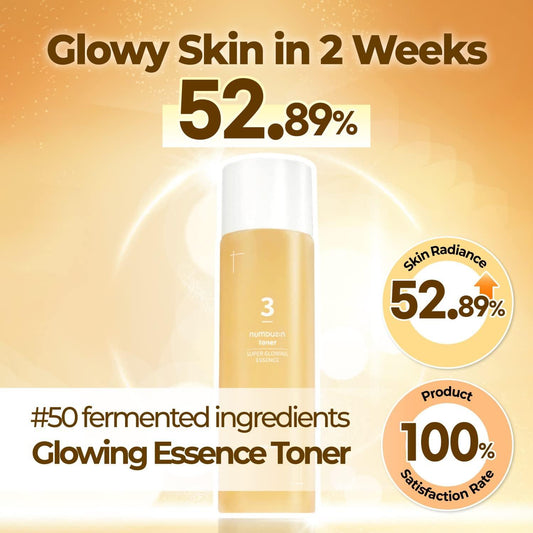 numbuzin No.3 Super Glowing Essence Toner