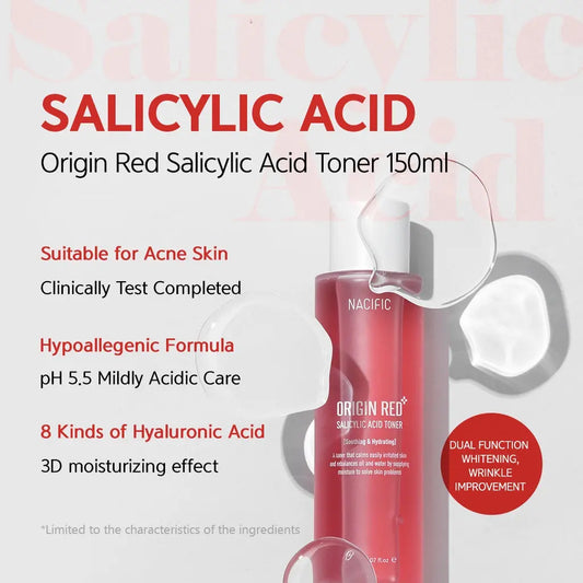 NACIFIC Origin Red Salicylic Toner