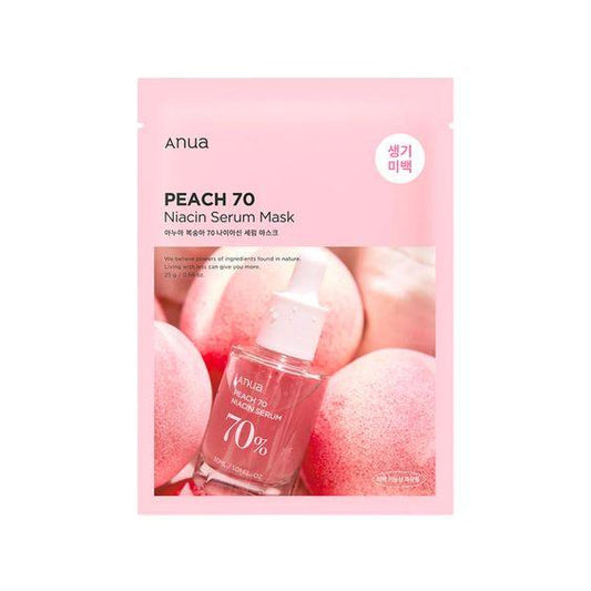 ANUA Peach 70 Niacin Serum Mask - 10pcs