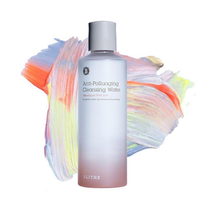 BLITHE AntiPolluaging Cleansing Water #Himalayan Pink Salt 250ml from BLITHE