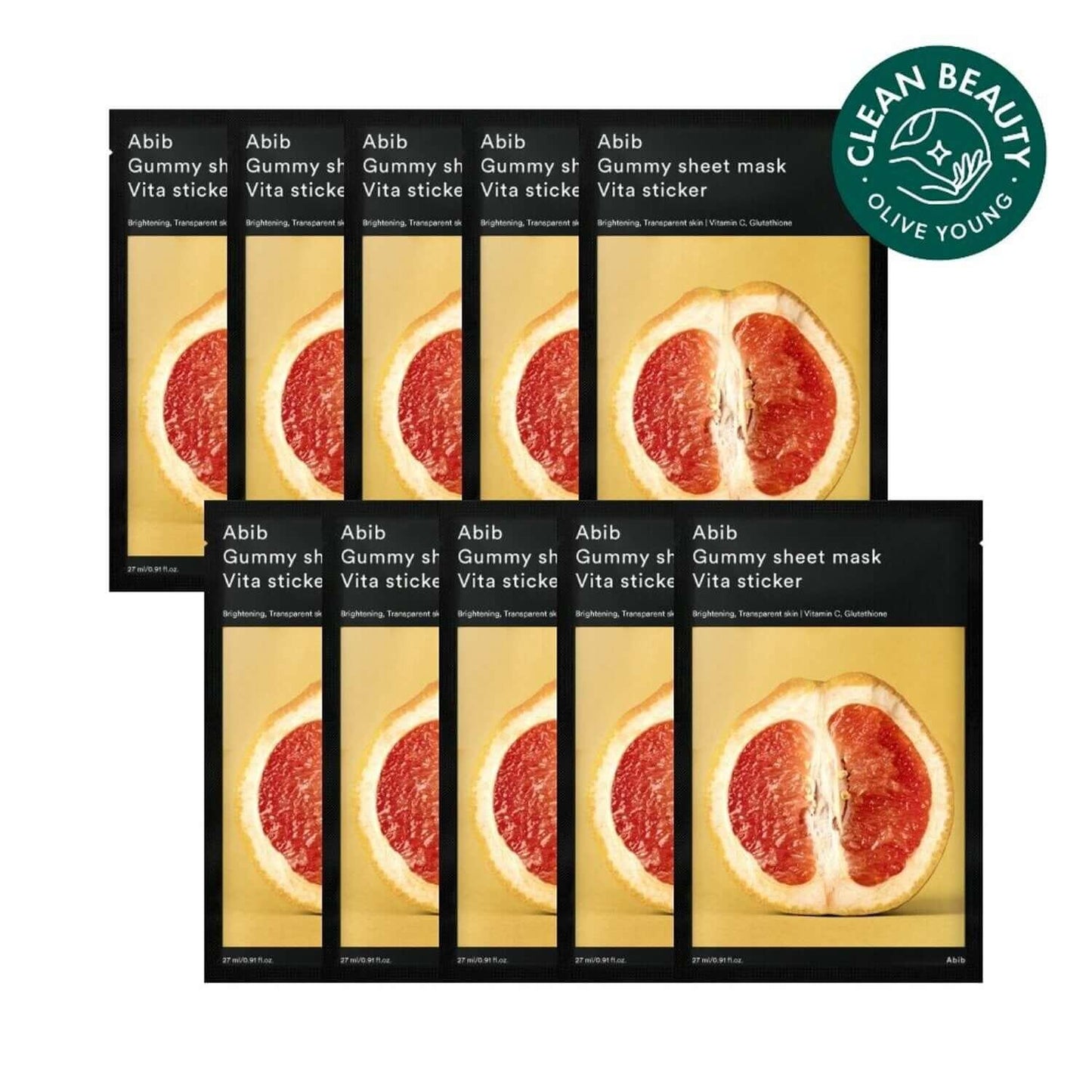 Abib Gummy Sheet Mask Vita Sticker 10P from Abib