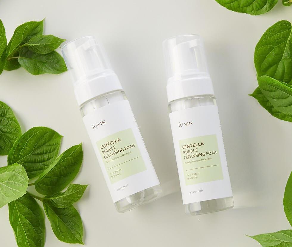 IUNIK Centella Bubble Cleansing Foam from iUnik