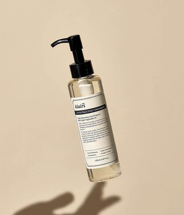 KLAIRS Gentle Black Fresh Cleansing Oil from Dear, Klairs