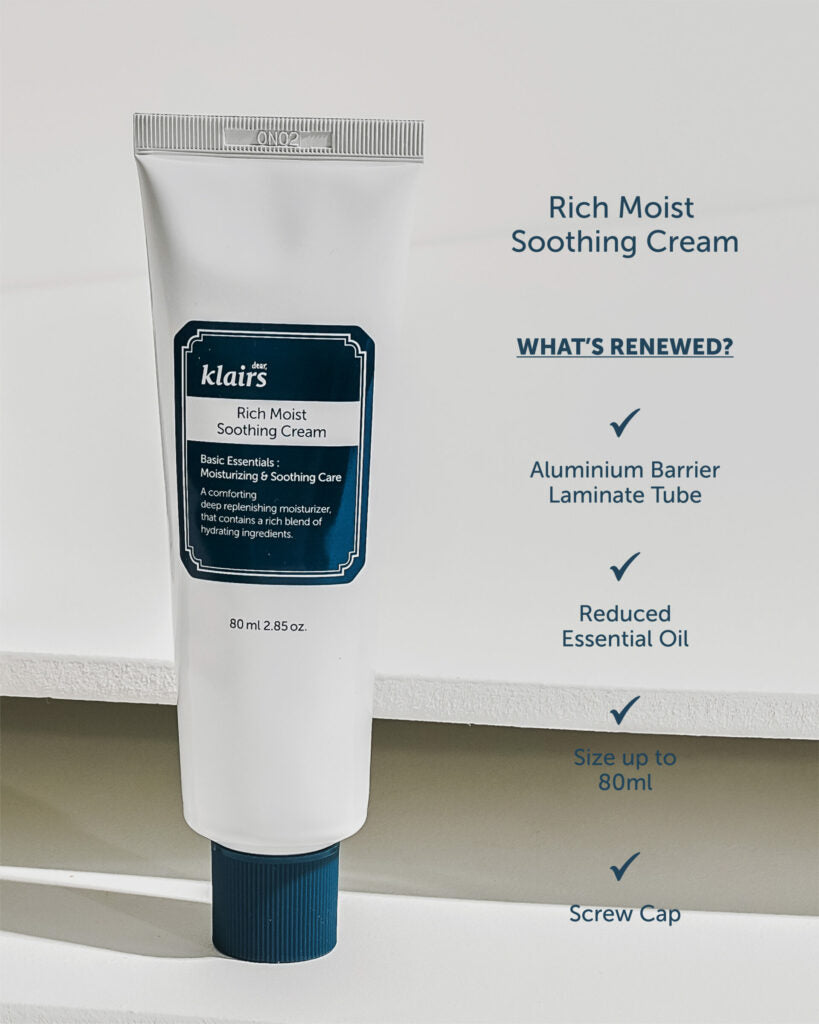 Klairs Rich Moist Soothing Cream from Dear, Klairs