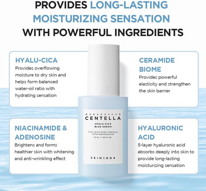SKIN1004 Madagascar Centella Hyalu-Cica Blue Serum from SKIN 1004