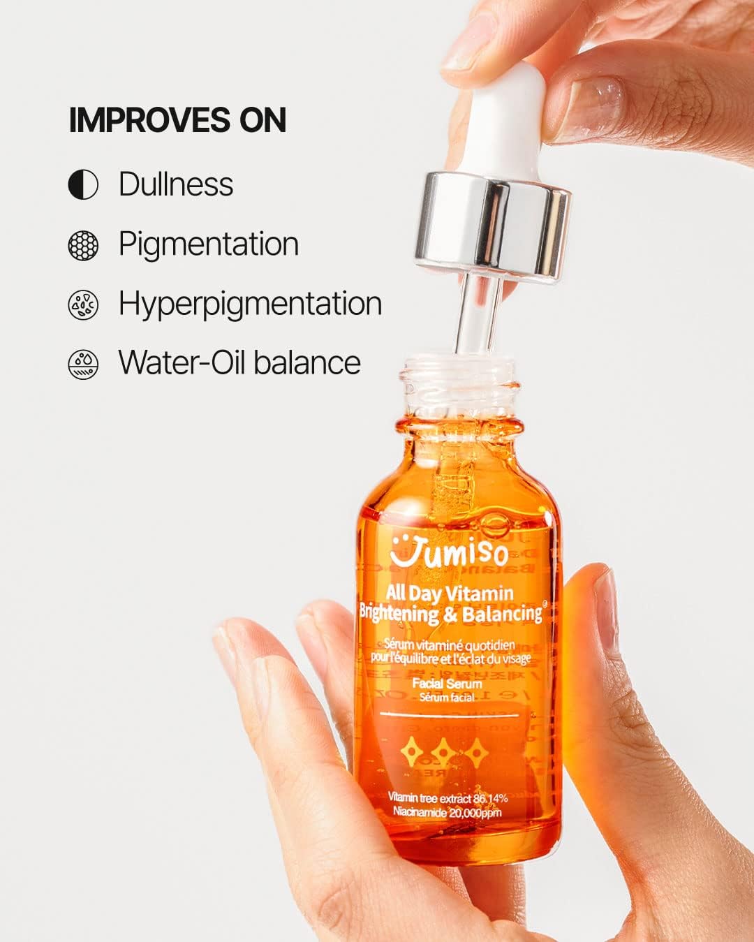 JUMISO All Day Vitamin Brightening & Balancing Facial Serum from Jumiso