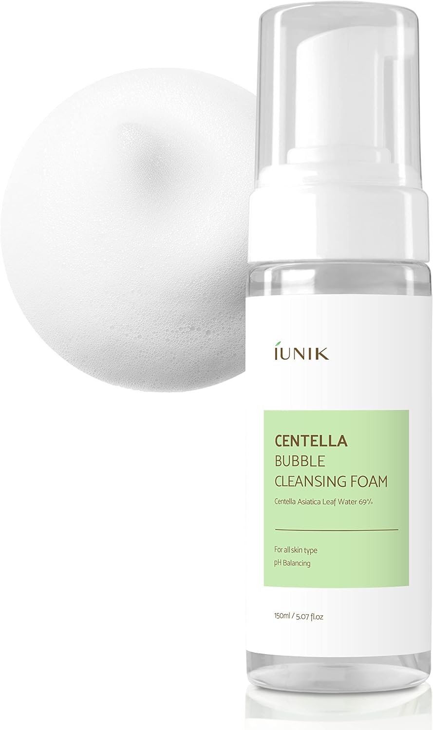 IUNIK Centella Bubble Cleansing Foam