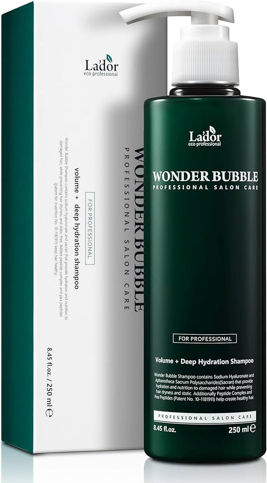 LADOR Wonder Bubble Volume + Shampooing Hydratation Profonde