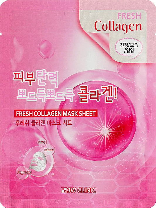 3w Clinic Fresh Collagen Mask Sheet 3W Clinic