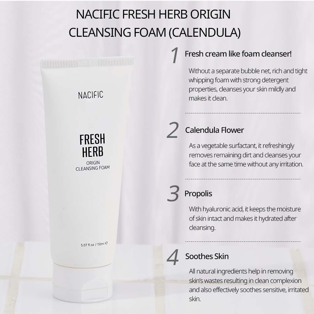 NACIFIC Fresh Herb Origin Cleansing Foam from Nacific