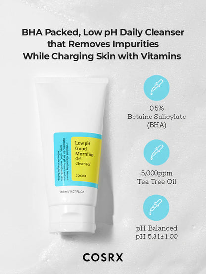 COSRX Low PH Good Morning Gel Cleanser from COSRX
