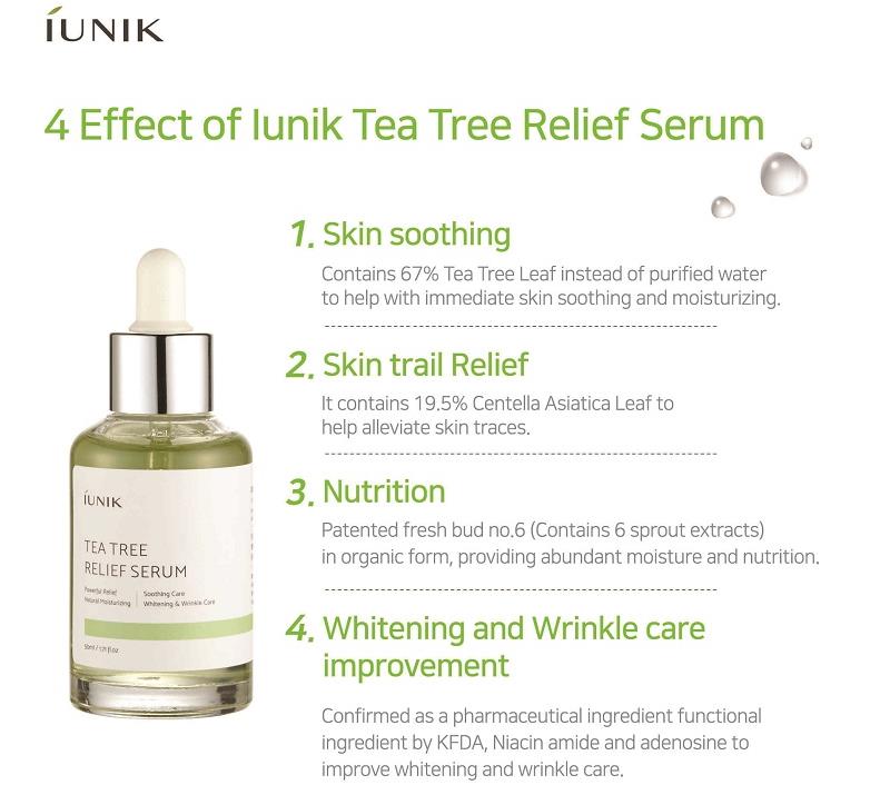 iUNIK Tea Tree Relief Serum from iUnik