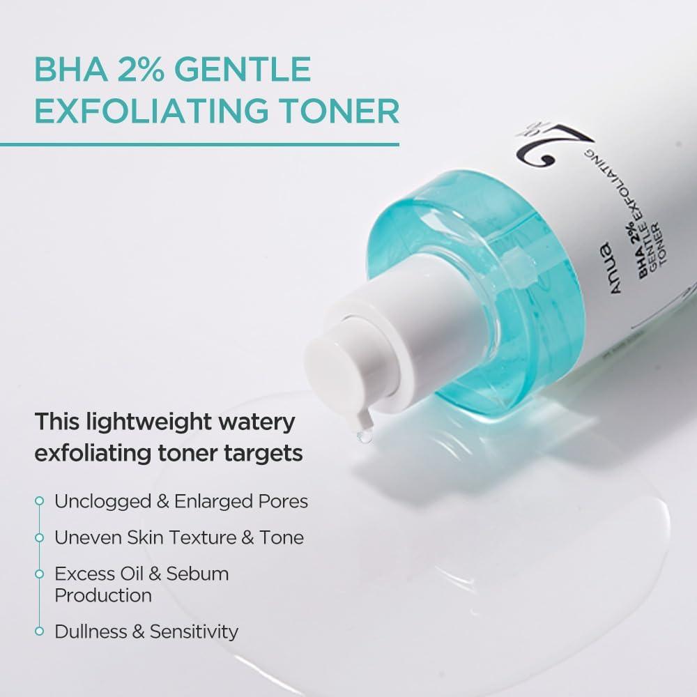 Anua BHA 2% Gentle Exfoliating Toner - Esmea K Beauty - Canada & USA