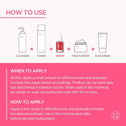 Anua Dark Spot Correcting Serum / 10% Niacinamide+ 4% Tranexamic Acid - Esmea K Beauty - Canada & USA