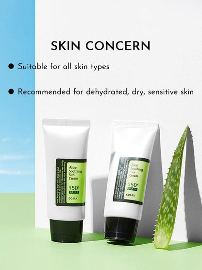 Cosrx Aloe Soothing Sun Cream SPF 50+ - Esmea K Beauty - Canada & USA